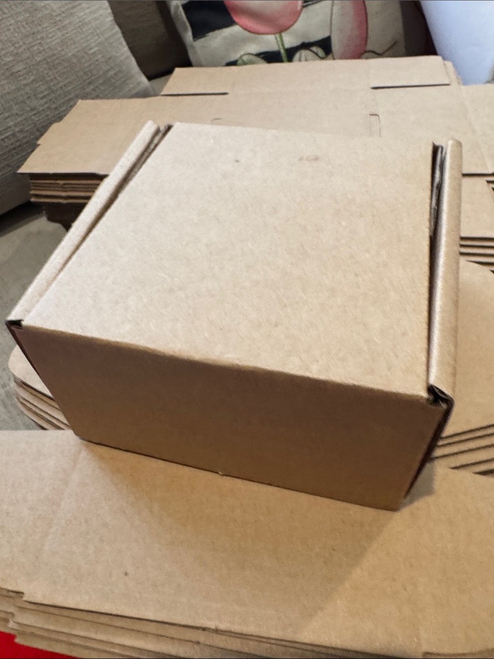 Plain Kraft Mailing Box - Sturdy Brown Cardboard 10 for $8